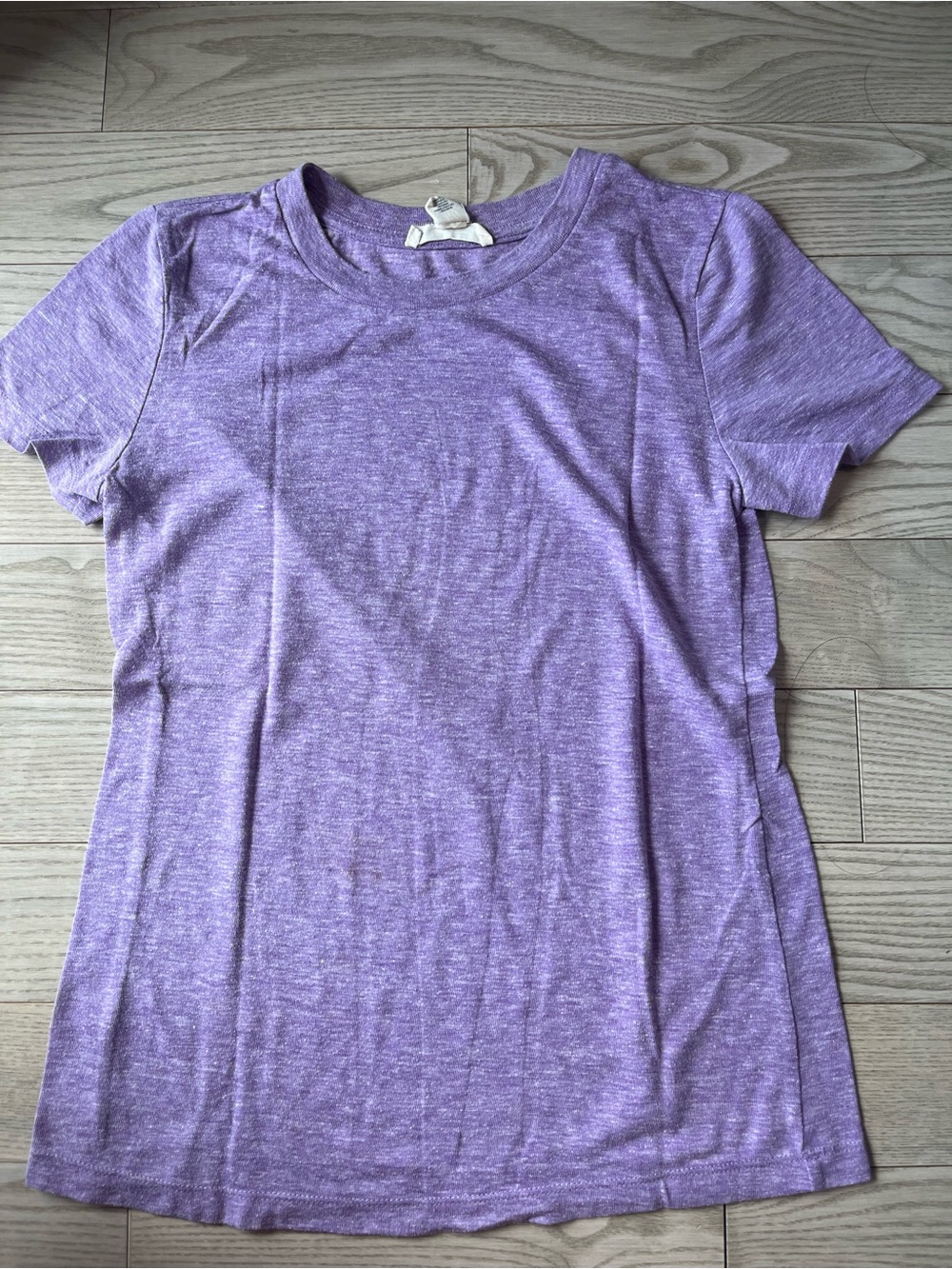 Women’s Purple Heather Short Sleeve Tee